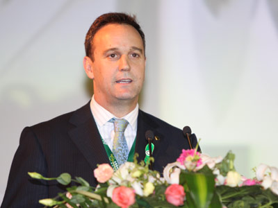 世界自然基金會中國首席代表歐達夢致辭